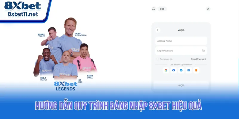 Đăng Nhập 8XBET - Thực Hiện An Toàn Với 3 Bước Dễ Hiểu 1 Đăng nhập 8XBET cần truy cập chuẩn xác đường liên kết