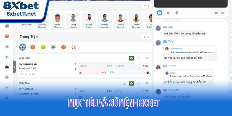 Giới Thiệu 8XBET: Nhà Cái Top Châu Á 2026 1 Mục tiêu và sứ mệnh trong giới thiệu 8XBET