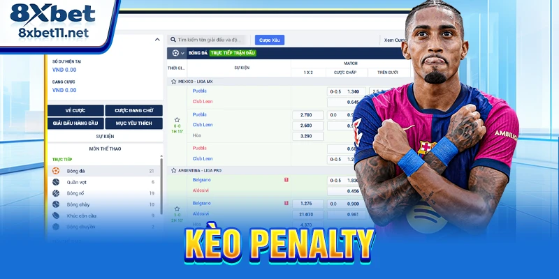 Kèo Penalty 8XBET - Cách Đọc Và Mẹo Chiến Thắng Nhanh 7 Kèo penalty